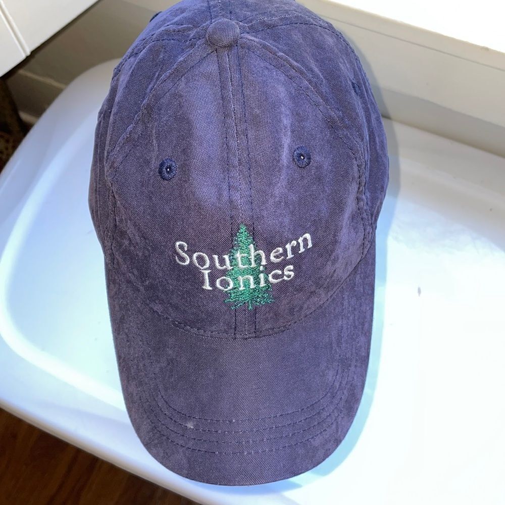 Southern‎ Ionics navy blue nylon/polyester cap